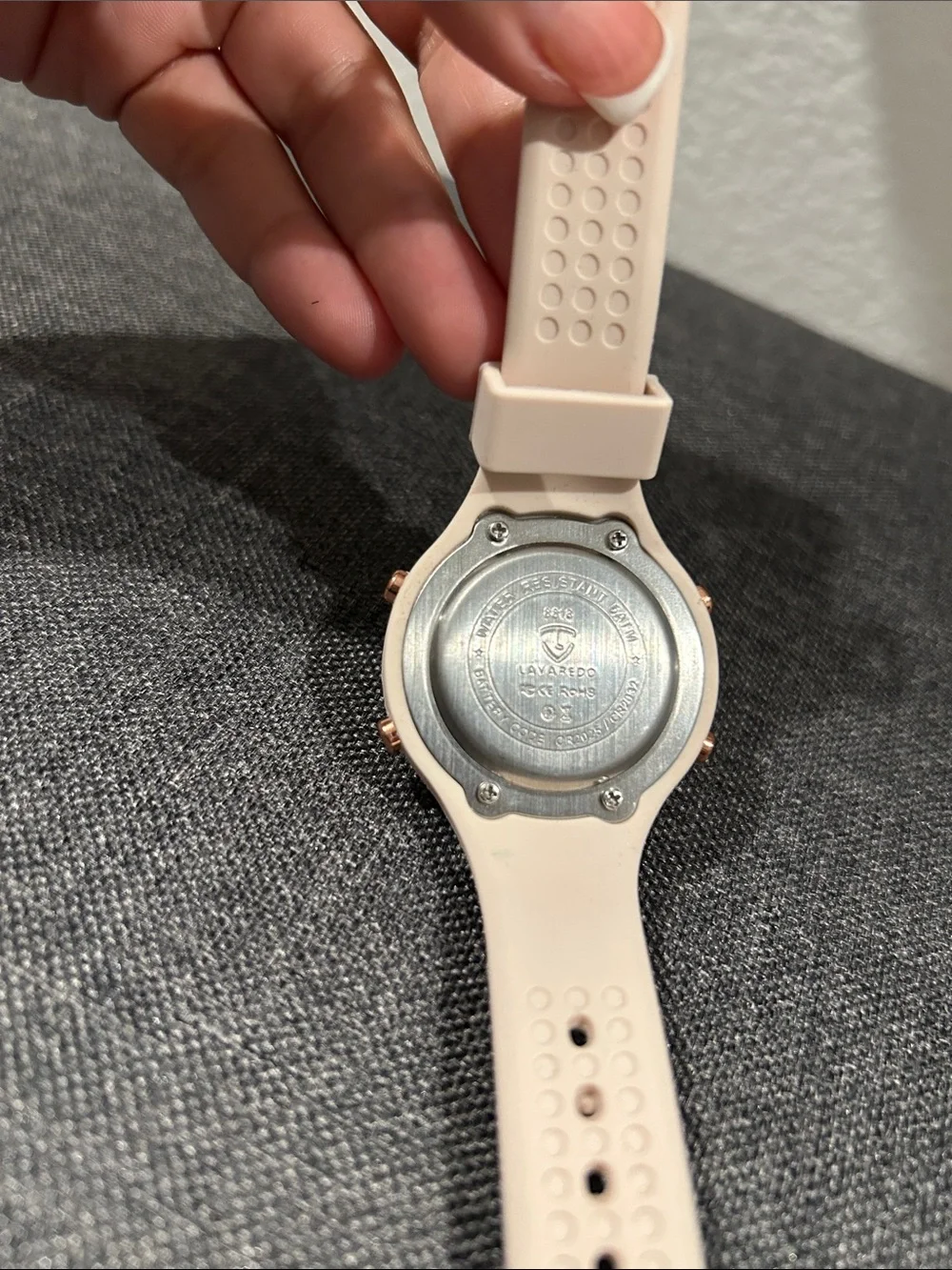 Women's Digital Sport Watch - Blush with Rose Gold Bezel